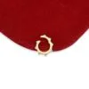 Turquoise Ball Enhancer 14K Gold Charm Holder, 14k Gold Enhancer - Image 5