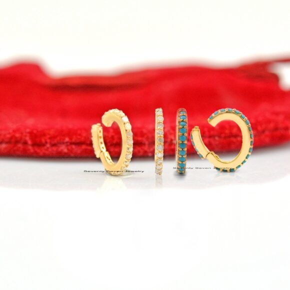 9K Gold Oval Enhancer, 9K Gold Enhancer, Connector Lock Enhancer - Image 5