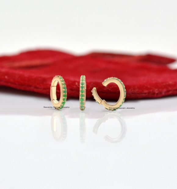 9K Gold Oval Enhancer, 9K Gold Enhancer, Connector Lock Enhancer - Image 2
