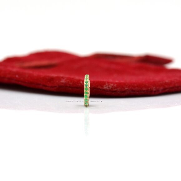 9K Gold Oval Enhancer, 9K Gold Enhancer, Connector Lock Enhancer - Image 9