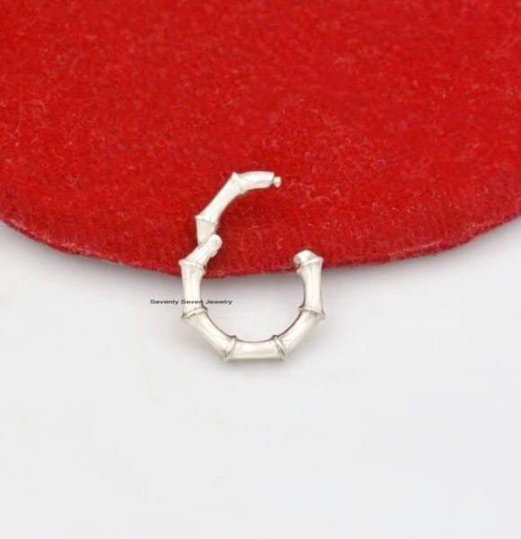 14k Gold Round Enhancer, Designer Circle Charm Holder - Image 4