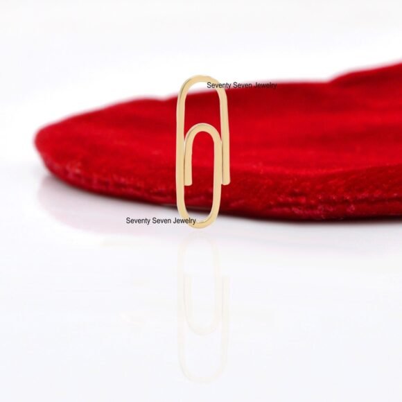 14K Gold Durable Chain Enhancer, 14k Gold Charm Lock - Image 2