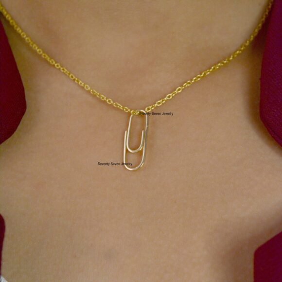 9K Gold Durable Chain Enhancer, Charm Holder, Gold Charm Lock - Image 2