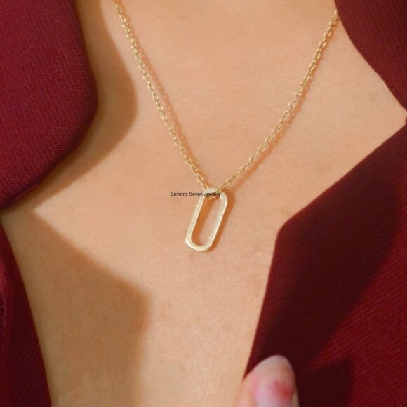 14K Gold Enhancer Charm Link Lock, 14k Gold Enhancer