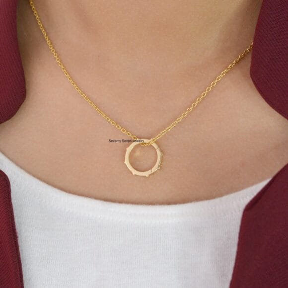 14K Solid Gold Round Enhancer, 14K Round Ball Enhancer - Image 2